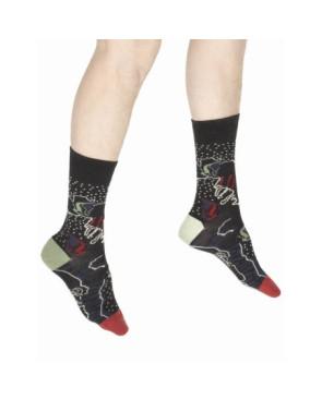 Chaussettes Berthe aux grands Pieds Hiver Homme Poissons Clowns