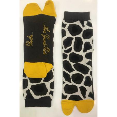 Chaussettes Tabis Berthe aux grands Pieds Girafes