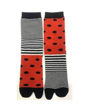 chaussettes-berthe-aux-grands-pieds-tabis-pois-rayures-asymétrique