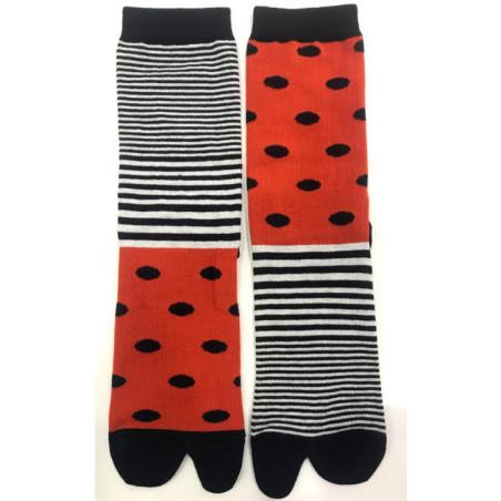 chaussettes-berthe-aux-grands-pieds-tabis-pois-rayures-asymétrique