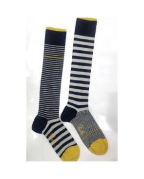  Mi-bas-berthe-aux-grands-pieds-laine-et-coton-rayures-asymétriques-détail