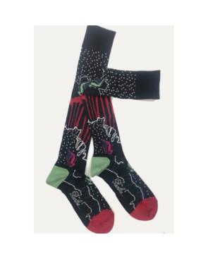 Mi bas Berthe aux Grands Pieds Poissons Clowns