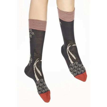  Chaussettes-Berthe-aux-grands-pieds-baleine-vagues-vrai
