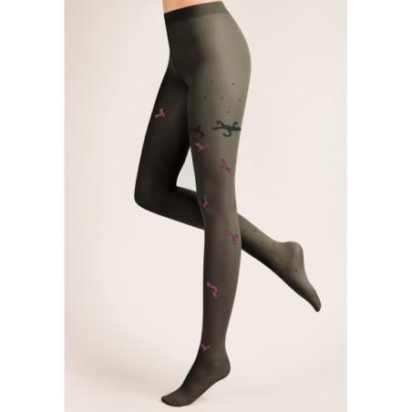Collant-berthe-aux grands-pieds-mouettes-Kaki-tendance-rose-bleu