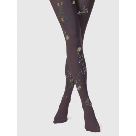 Collant-berthe-aux grands-pieds-VIOLET-oiseau-Lyre