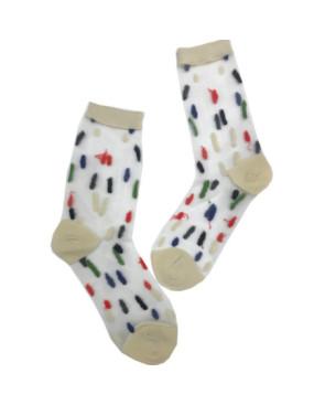 chaussettes-cristal-rayures-multi-transparente-traits-de-couleurs-LPC-corde
