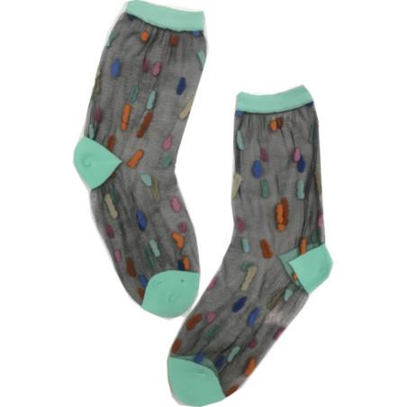 Chaussettes Cristals Attraits de couleurs