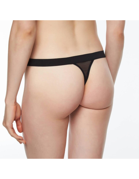 String Chantal Thomass Infleuente noir