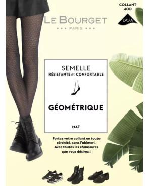 Collant losanges optique ajouré Le Bourget