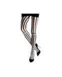Collant Rayures Rectangles Emilio Cavallini  bicolore
