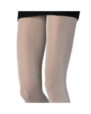 Collant Lurex Argent Emilio Cavallini Metallic