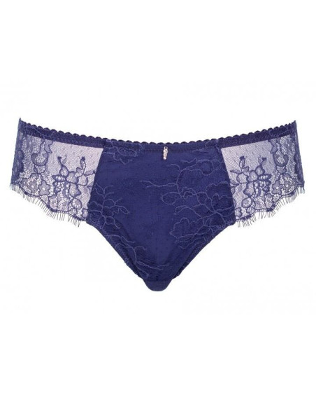 ensemble lingerie New grace  dentelle Piège cobalt