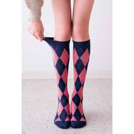 Mi Bas Argyle  coton Les Petits Caprices