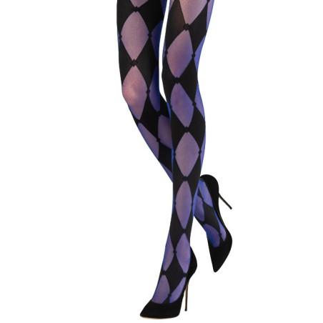 Collant Arlequin opaque Emilio Cavallini