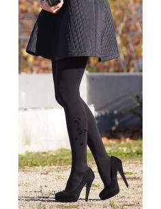 Collant opaque Papillons chics