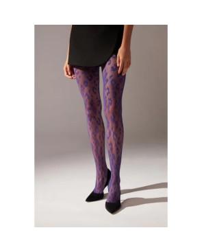 Collant-resille-léopard--Les-petits-caprices-ultra-violet