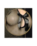 Collant combinaison Ouvert Resille et rubans noirs