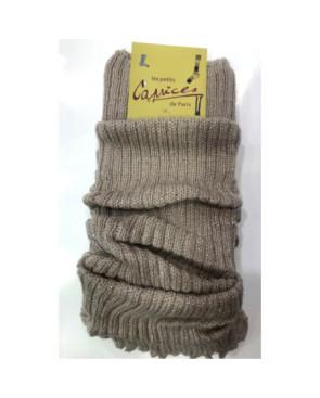 Guetres Laine à Cotes Lurex