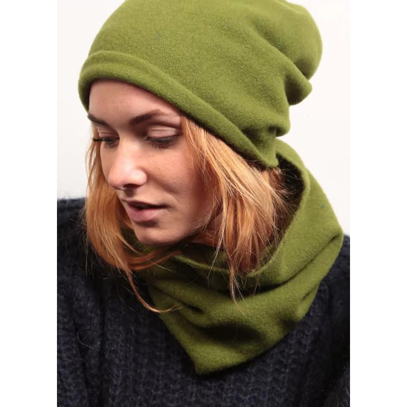 Ensemble Bonnet Bandeau Pure Laine Kopka