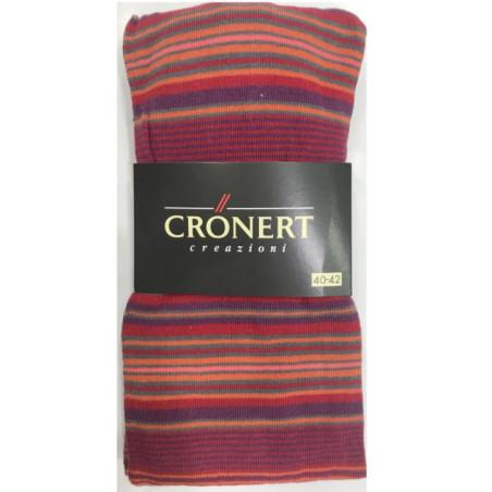 Collant Cronert Hiver Multi rayures Coton bio