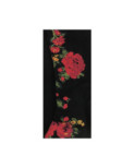 Collant Hiver Cronert coton Bouquet rouges