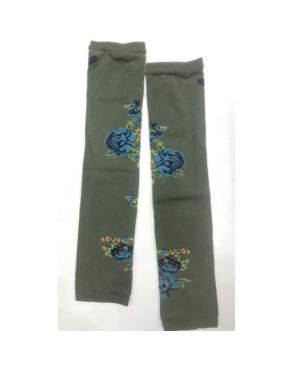 Mitaines manchons Hiver Cronert coton Bouquet
