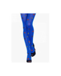 Collant Bleu Klein à Pois Sakura Voila