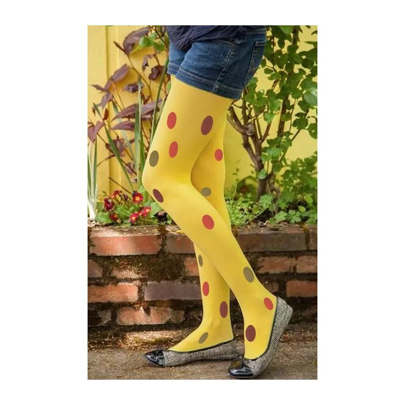 Collant Kiwi à Pois Sakura Voila