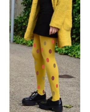 Collant Kiwi à Pois Sakura Voila
