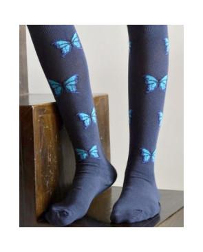  jambières-macahel-bleu-coton-papillons-jeans-détail