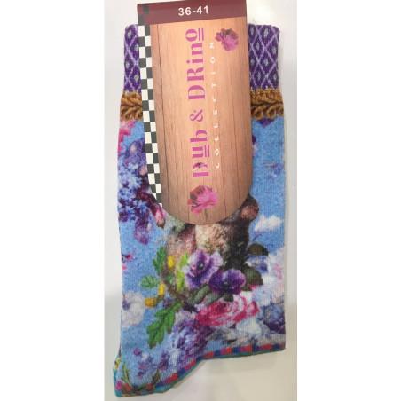 Chaussettes Bambou imprimé Lapin de Garenne