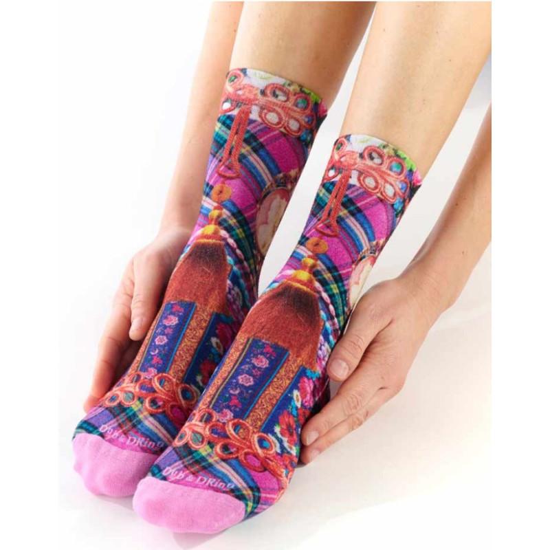 Chaussettes Bambou imprimé camé Bijoux