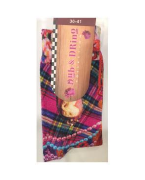 Chaussettes Bambou imprimé camé Bijoux