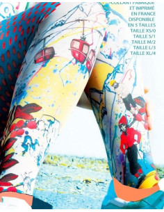 Leggings Imprimé Quand te reverrai je