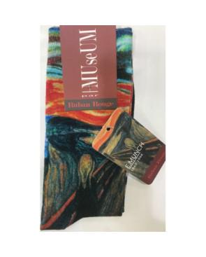 Chaussettes La peur de Munch Museum