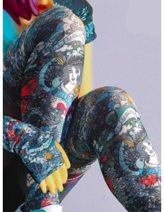 Collant imprimé Paulette