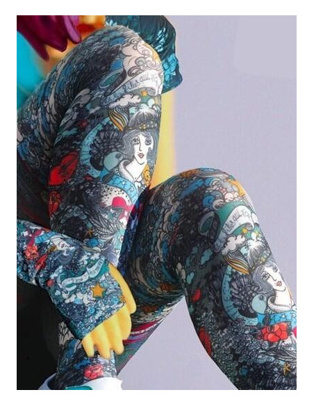 Collant imprimé Paulette