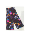 Mitaines manchons Bouquet Veloute fleur Bordeaux Dub et Drino