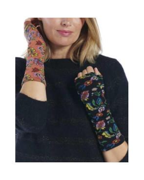 Mitaines Manchons Asymétriques Fleuris Dub et Drino