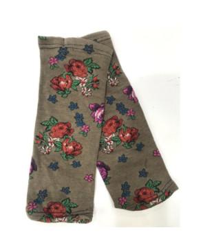 Mitaines-Manchons-Dub-et-Drino-coton-taupe-fleuri-FILMI06