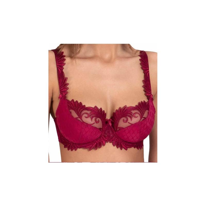 Soutien gorge Empreinte Thalia Sangria balconnet