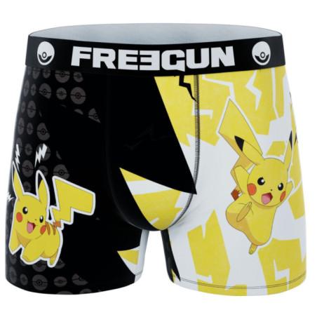 Boxer-Freegun-microfibre-pokemon-pikachu-avant