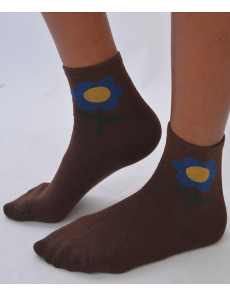 Chaussettes Fleurs sauvages 6 petales