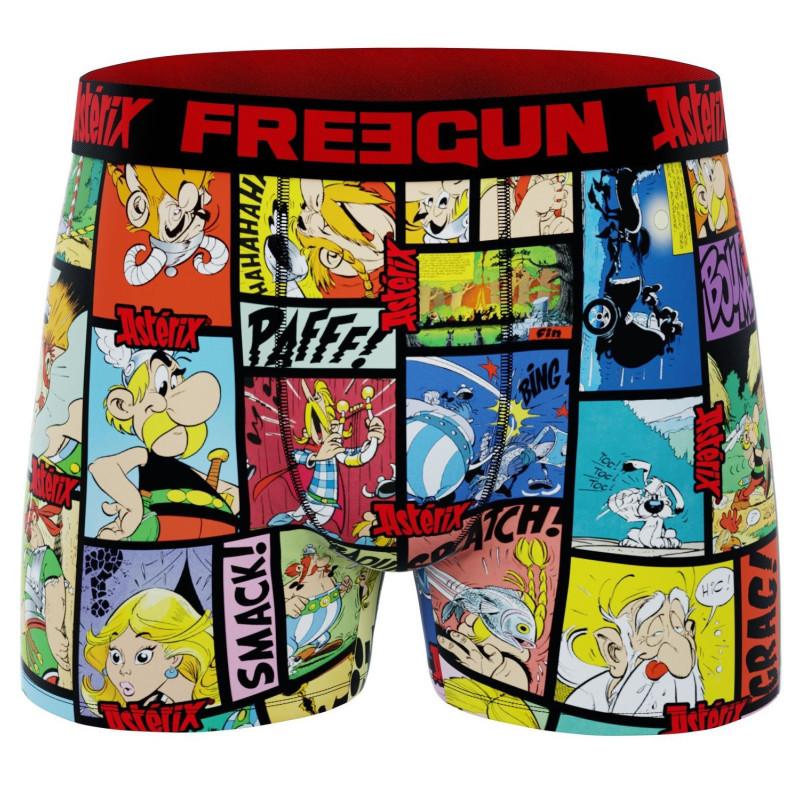 Boxer Freegun imprimé Astérix le Gaulois