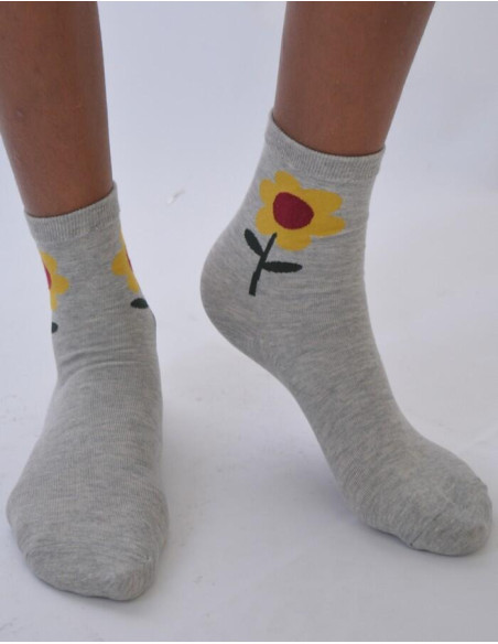 Chaussettes Fleurs sauvages 6 petales