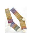 Chaussettes laine mohair Cotes dégradées tendance