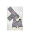 Chaussettes laine mohair Cotes dégradées tendance