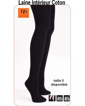 Collant Laine et Coton Doré-Doré