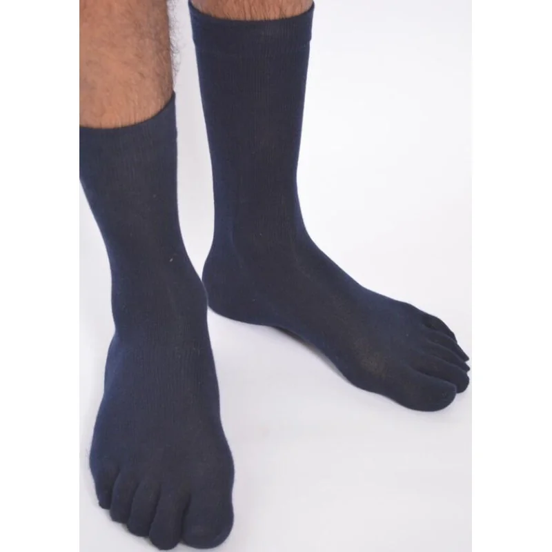 Chaussettes 5 doigts unies Homme