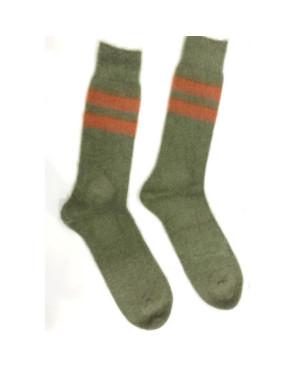 Chaussettes Homme Laine Mohair Rayures tendance